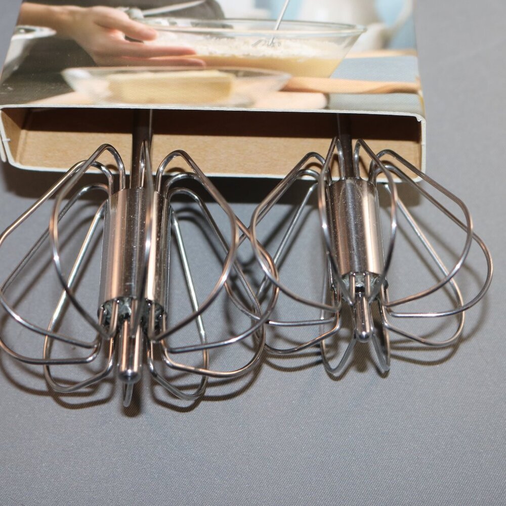 CWC Cook with Color 2-piece whisk set stainless steel NIP - Picture 3 of 4